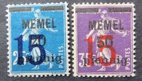 [No. 20 & 23 Surcharged, Tüüp F]