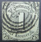 [Value Stamps - Black Print on Colored Paper, type B]