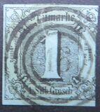 [No. 4 & 8 Printed on Greenish Blue Paper, タイプ A6]
