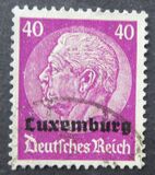 [German Empire Postage Stamps Overprinted "Luxemburg", type A11]