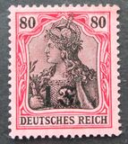 [German Empire Postage Stamps Surcharged, Вид A9]