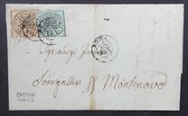 [Coat of Arms - Black Print on Colored Paper, type E2]