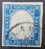 [King Victor Emmanuel II - This Issue Vary Greatly in Colour, tegund D8]
