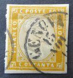 [King Victor Emmanuel II - This Issue Vary Greatly in Colour, 類型 D13]