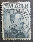 [Sellos de Italia sobrecargados. Emisión de Constantinopla., tipo E2]