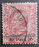 [Italy Postage Stamps Overprinted "Costantinopoli" or COSTANTINOPOLI" and Surcharged New Value - Constantinople Issue, Typ K1]