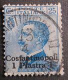 [Italy Postage Stamps Overprinted "Costantinopoli" or COSTANTINOPOLI" and Surcharged New Value - Constantinople Issue, Typ K3]