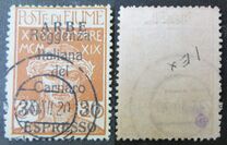 [Carnaro Island Stamps Overprinted "ARBE", type K]
