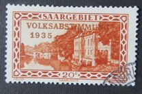 [Plebicite - Previous Issues Overprinted "VOLKSABSTIMMUNG 1935", type AV3]