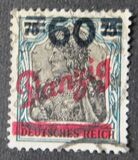 [Danzig Overprint, tegund U]