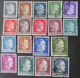 [German Empire Postage Stamps Overprinted "OSTLAND", type A]