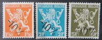 [Inscription: "BELGIQUE BELGIE" - Overprinted -10% or 10%, τύπος LI19]