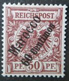 [German Empire Postage Stamps Surcharged, type B5]
