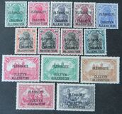 [German Empire Postage Stamps Overprinted "PLÉBISCITE - OLSZTYN / ALLENSTEIN", type A]