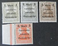 [Inscription: "COMMISSION INTERALLIEE" at Top, प्रकार A]