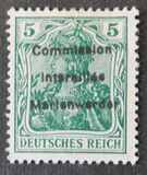 [Inscription: "COMMISSION INTERALLIEE" at Top, tyyppi A]