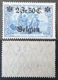 [German Empire Postage Stamps Surcharged "Fr. and C." or "Centimes" & Overprinted "Belgien", tip A8]