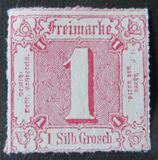 [Colored Print on White paper - Rouletted Perforation, type A21]