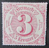 [Colored Print on White paper - Rouletted Perforation, type B13]