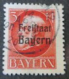 [King Ludwig III Overprinted "Freistaat Bayern", type P15]
