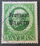 [King Ludwig III Overprinted "Freistaat Bayern", type P17]