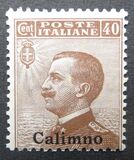 [Italian Stamps Overprinted "Calimno", Tip E]