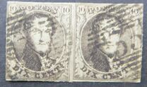 [King Leopold I - Different Watermark, type B3]