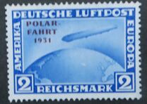 [Graf Zeppelin's North Pole Flying - Overprinted "POLAR - FAHRT - 1931", tegund DN1]
