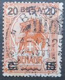 [Nos. 10-13 & 15-17 Surcharged, type I6]