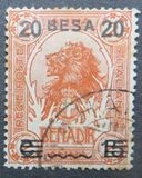[Nos. 10-13 & 15-17 Surcharged, type I6]