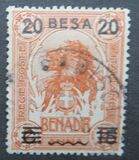 [Nos. 10-13 & 15-17 Surcharged, type I6]