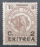 [Italian Somaliland Postage Stamps Overprinted and Surcharged, type R]