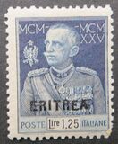 [The 25th Anniversary of the Reign of King Victor Emmanuel III - Italian Postage Stamps Overprinted "ERITREA", Tipi AA5]