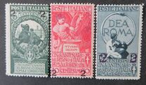 [Overprint - The 50th Anniversary of the Italian State 1911, tip AZ]
