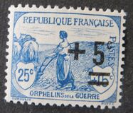 [Charity Stamps Issued 1917 Overprinted, type AD3]