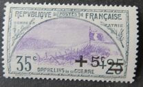 [Charity Stamps Issued 1917 Overprinted, type AD4]