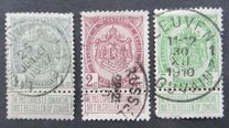 [As 1893 issue but no print between stamp and coupon, Tipe AN]