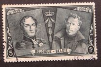 [The 75th Anniversary of the First Belgian Stamp, type BW11]