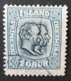[King Christian IX and Frederik VIII - Different Watermark, Tipe G21]