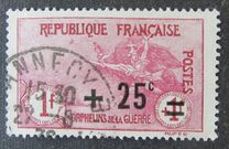 [Charity Stamps Issued 1917 Overprinted, type AD6]