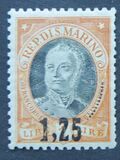 [No.129 & 130 Surcharged, type AP]