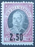 [No.129 & 130 Surcharged, type AP1]