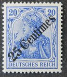 [German Empire Postage Stamps Surcharged, type F2]