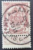 [As 1893 issue but no print between stamp and coupon, Tipe AN1]