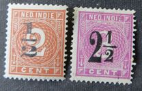 [Numeral Stamps of 1883 Surcharged, type C7]