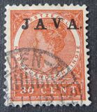 [Numeral Stamps & Queen Wilhelmina - Stamps of 1902-1905 Overprinted "JAVA", ประเภท G19]