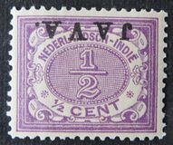 [Numeral Stamps & Queen Wilhelmina - Stamps of 1902-1905 Overprinted "JAVA", ประเภท F7]