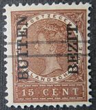[Numeral Stamps & Queen Wilhelmina - Stamps of 1902-1905 Overprinted "BUTTEN - BEZIT.", Tipi G23]