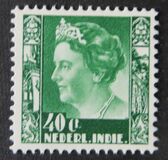 [Rice Field & Queen Wilhelmina - Watermarked, type AC17]