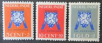[Coat of Arms - Inscription "NEDERLAND - ZAL HERRIJZEN" - Surtax for the War Effort, tip BM]